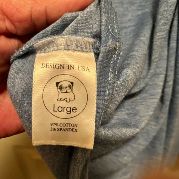 WE CAN DO IT! Women’s Tank Top with Braided Back. Sz L. - Picture 3 of 4